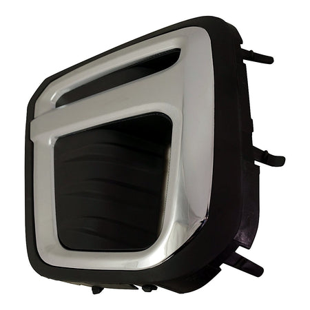 2019-2021 Subaru Forester Fog Light Bezel Front Driver Side Chrome/Textured Black Use With Led Fogs Touring Model – Side View (SU1038120)