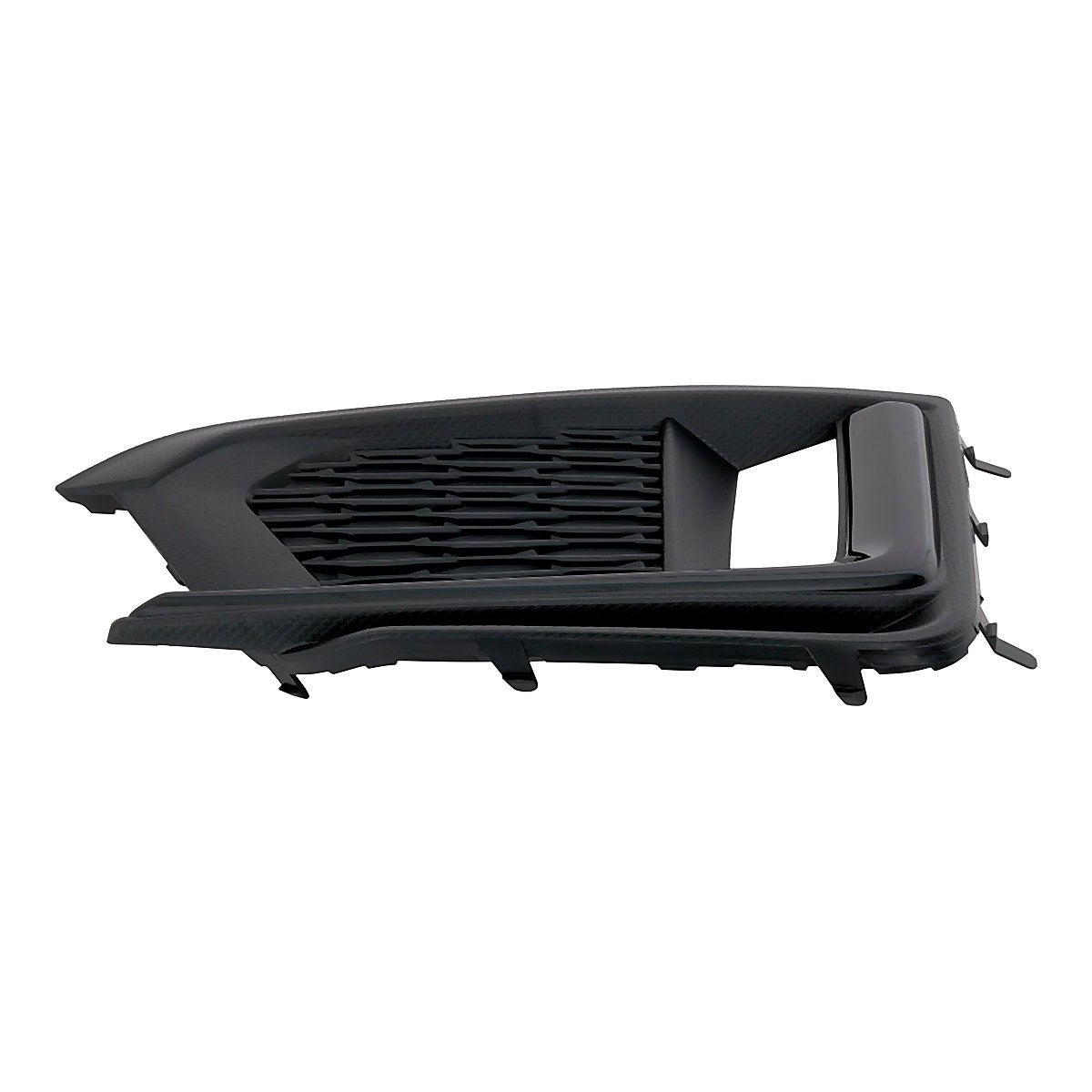 2017-2019 Subaru Impreza Fog Light Cover Driver Side Textured Black With Gloss Black / Drl – Side View (SU1038129)