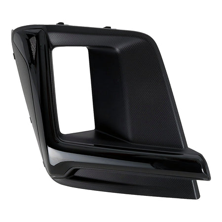 2022-2024 Subaru Forester Fog Light Bezel Front Driver Side Ptd Gloss Black Sprts Model With Vertical Led Fog Hole – Front View (SU1038130)