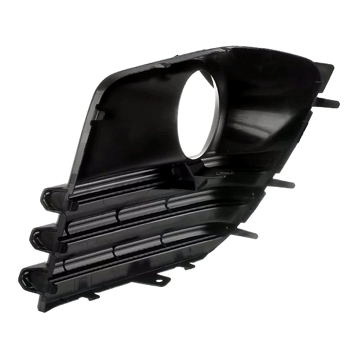 2022-2024 Subaru Forester Fog Light Bezel Front Driver Side All Black For Use With Round Halogen Fog Lights Exclude Wilderness/Sprt – Back View (SU1038131)