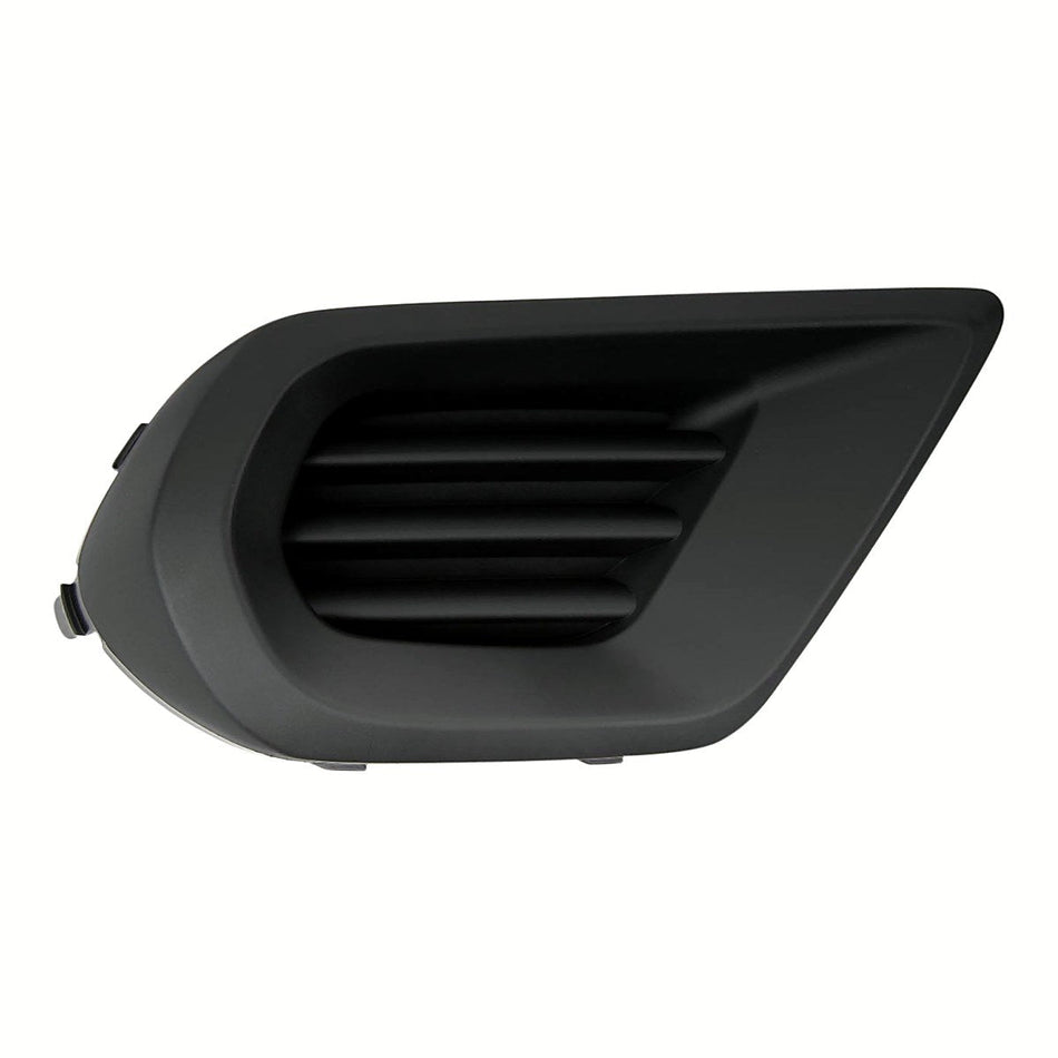 2014-2016 Subaru Forester Fog Light Cover Front Passenger Side Matte-Black Without Hole (2.5L) – Front View (SU1039104)