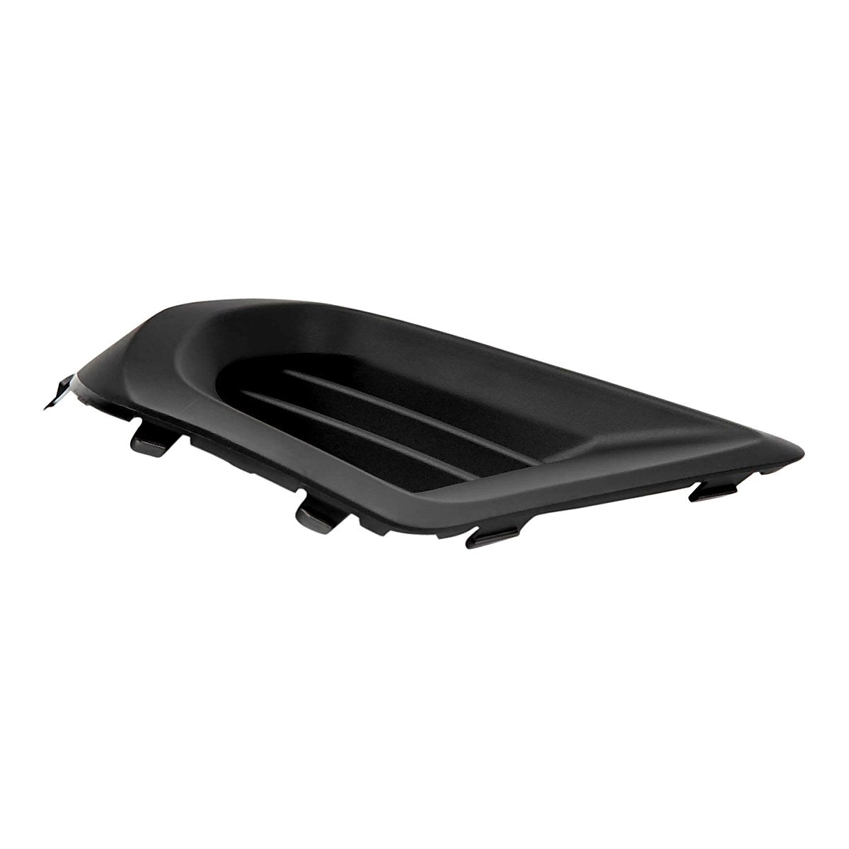 2014-2016 Subaru Forester Fog Light Cover Front Passenger Side Matte-Black Without Hole (2.5L) – Side View (SU1039104)
