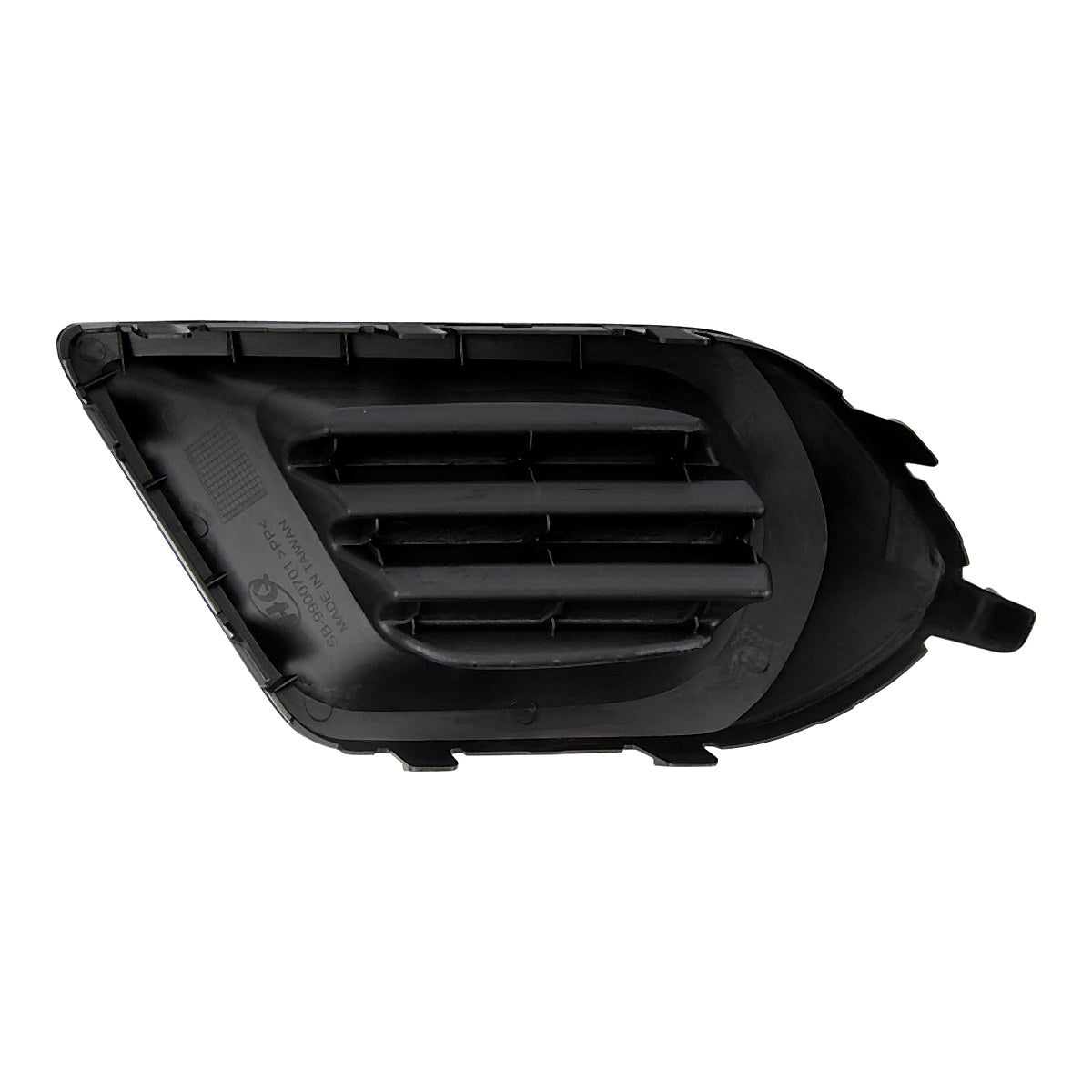 2014-2016 Subaru Forester Fog Light Cover Front Passenger Side Matte-Black Without Hole (2.5L) – Back View (SU1039104)