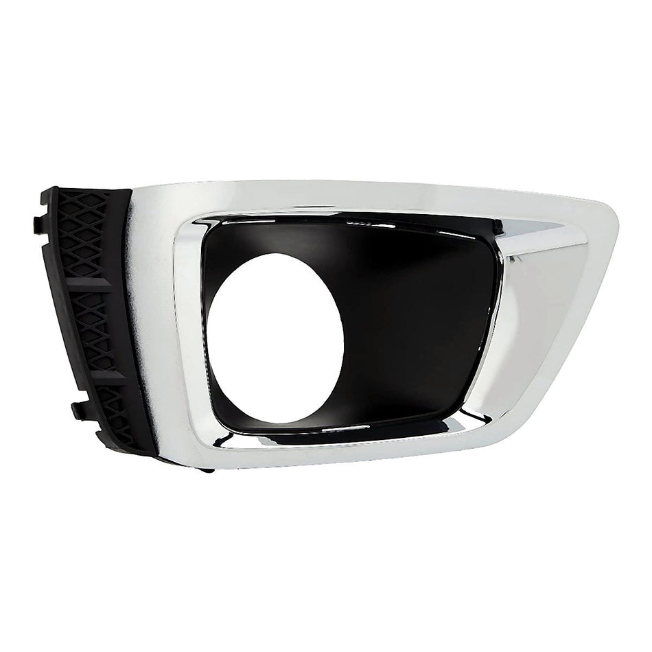 2014-2018 Subaru Forester Fog Light Bezel Front Passenger Side 2.0L Xt Model Black/Chrome – SU1039107