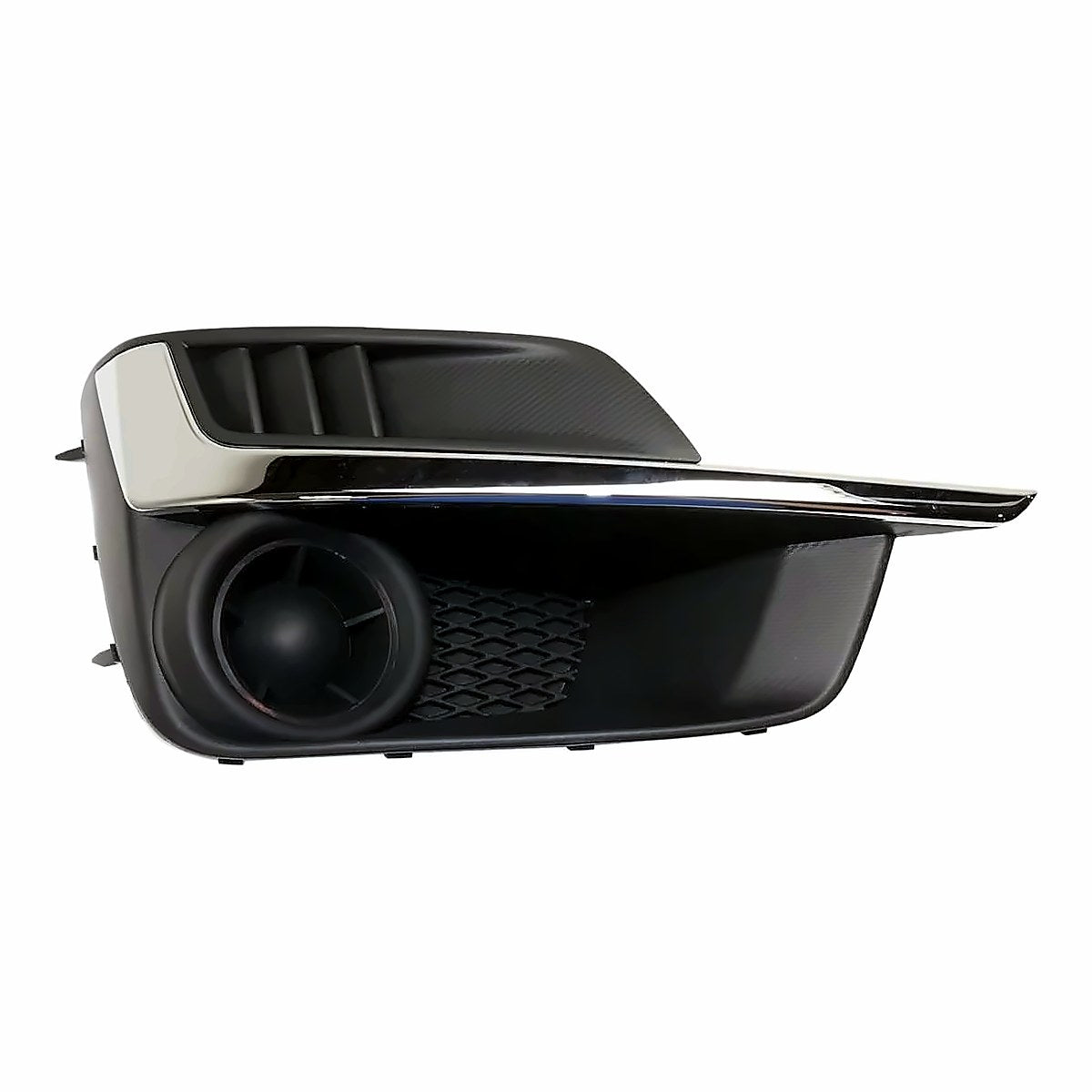 2015-2016 Subaru Impreza Fog Light Cover Front Passenger Side With Chrome Moulding – Front View (SU1039109)