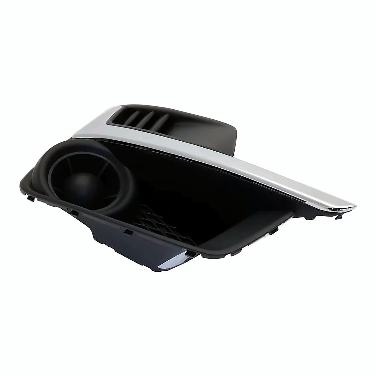 2015-2016 Subaru Impreza Fog Light Cover Front Passenger Side With Chrome Moulding – Side View (SU1039109)