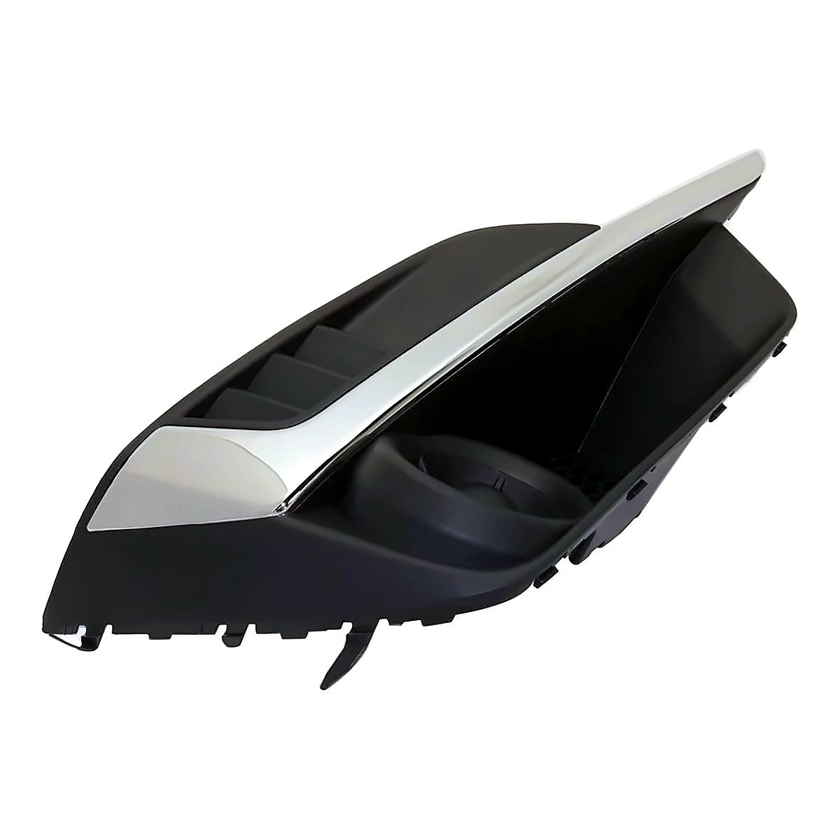 2015-2016 Subaru Impreza Fog Light Cover Front Passenger Side With Chrome Moulding – Side View (SU1039109)