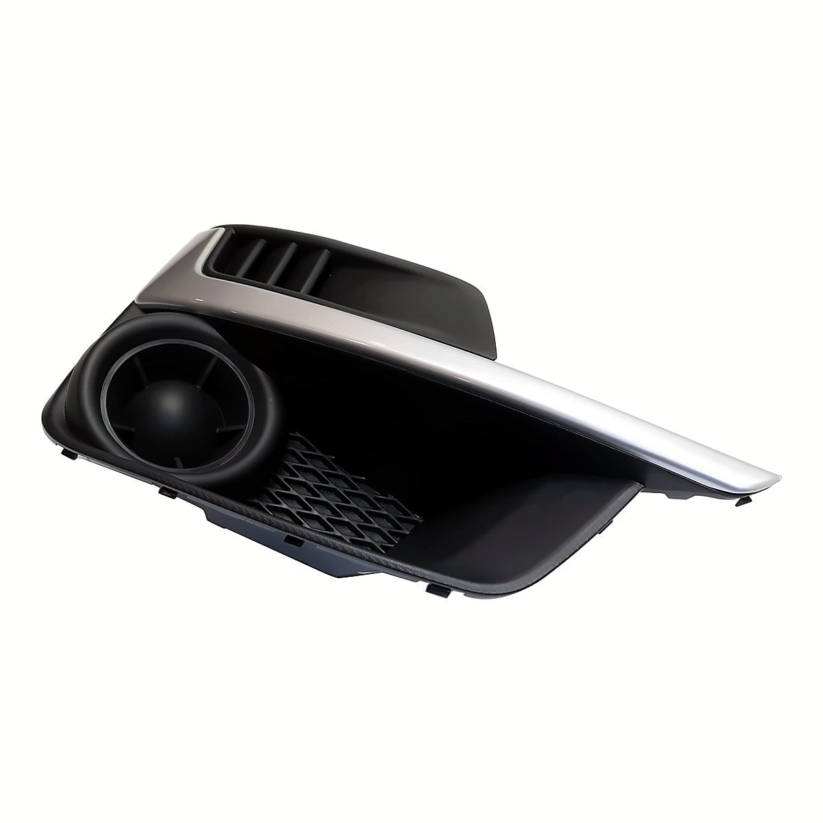 2015-2016 Subaru Impreza Fog Light Cover Front Passenger Side With Painted Silver Moulding – Side View (SU1039111)