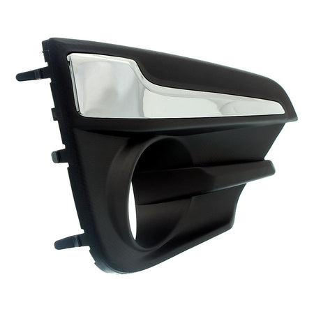 2017-2019 Subaru Impreza Fog Light Bezel Front Passenger Side With Chrome Moulding – Side View (SU1039113)