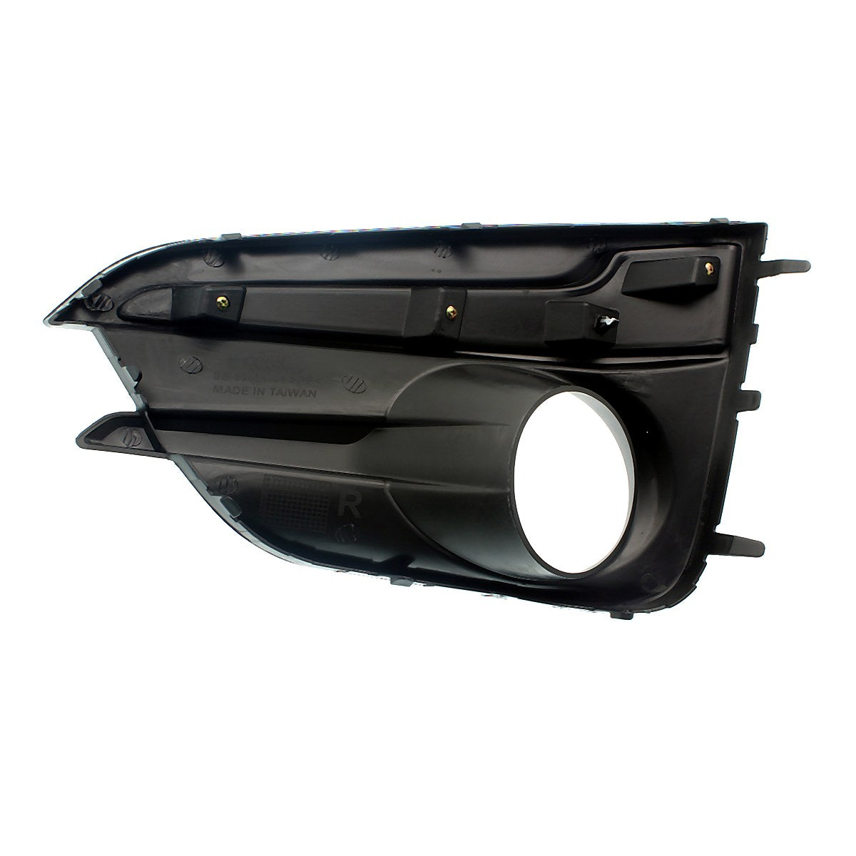 2017-2019 Subaru Impreza Fog Light Bezel Front Passenger Side With Chrome Moulding – Back View (SU1039113)