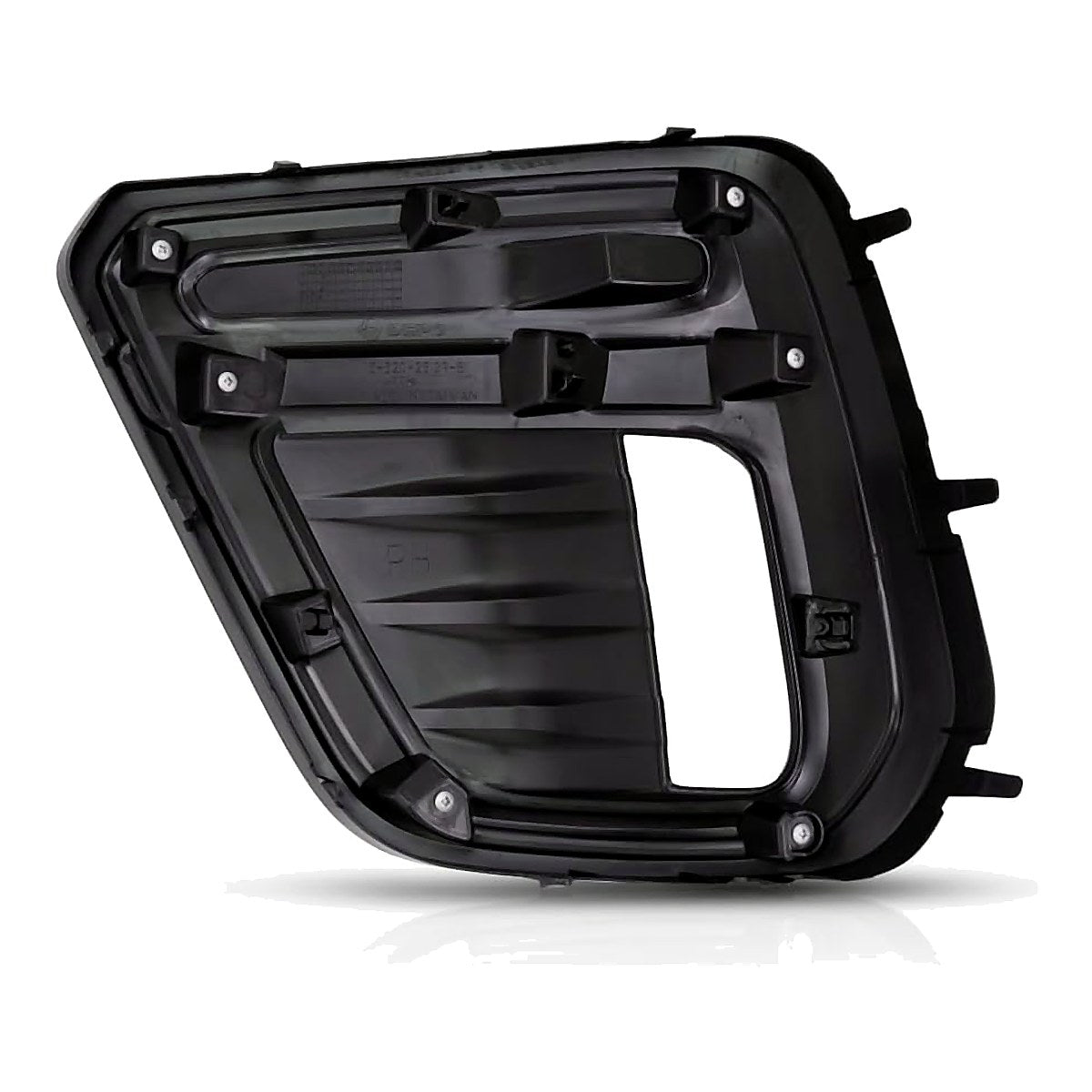 2019-2021 Subaru Forester Fog Light Bezel Front Passenger Side Glossy Black With Black Texture Use With Led Fogs Sport Model – SU1039119-2