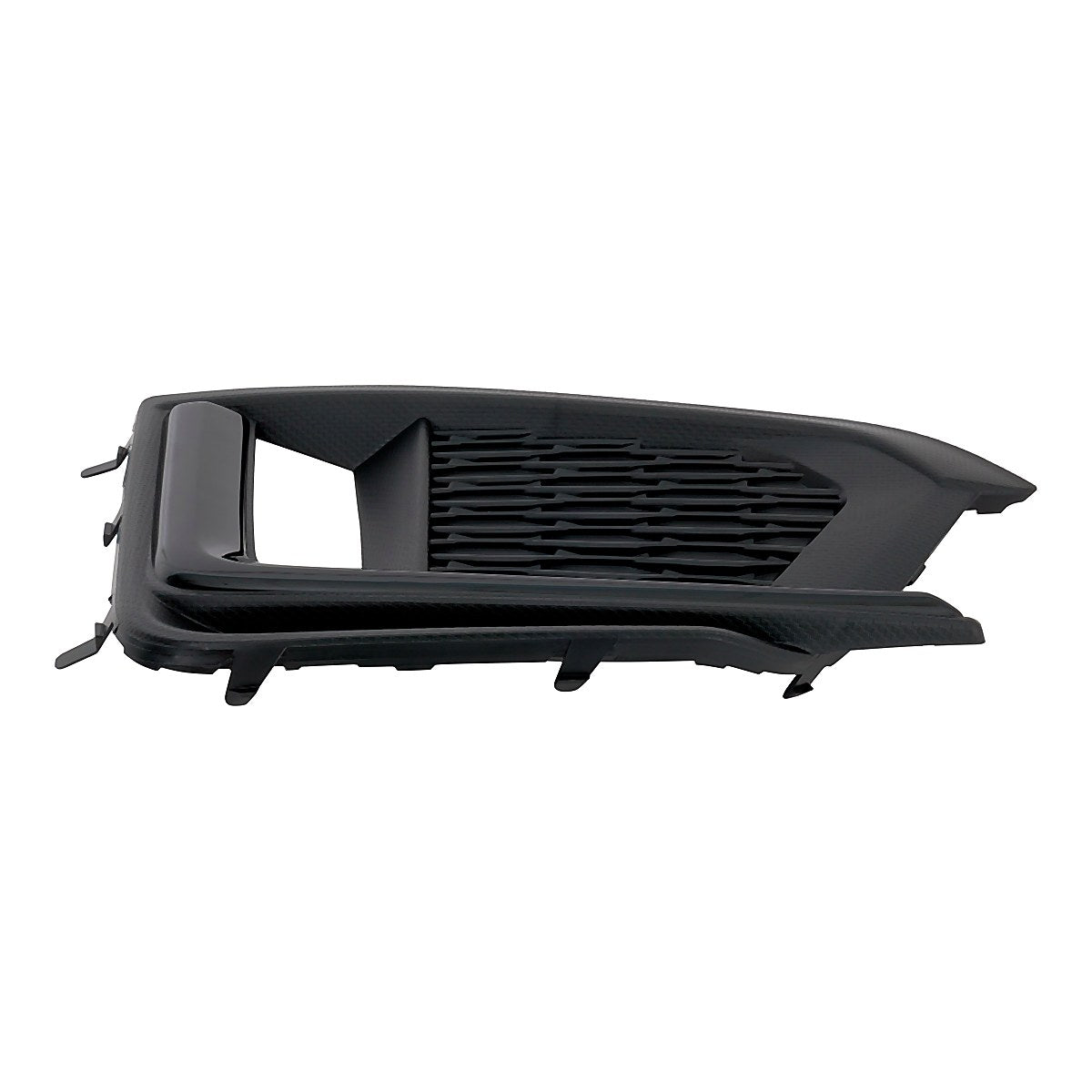 2017-2019 Subaru Impreza Fog Light Cover Passenger Side Textured Black With Gloss Black / Drl – Side View (SU1039129)