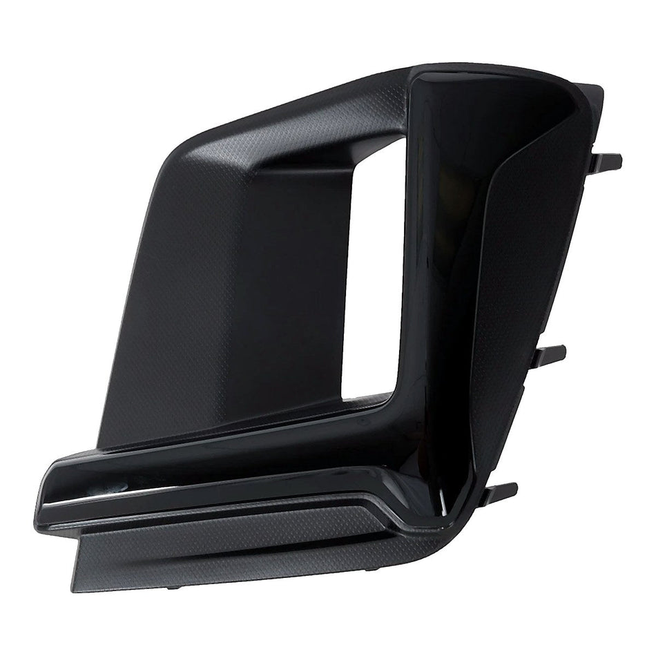 2022-2024 Subaru Forester Fog Light Bezel Front Passenger Side Ptd Gloss Black Sprt Models With Vertical Led Fog Lights – Side View (SU1039130)
