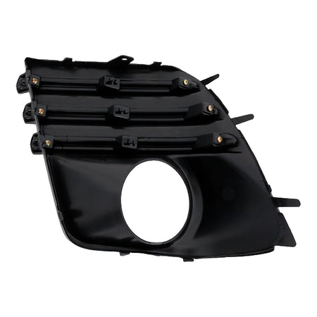 2022-2024 Subaru Forester Fog Light Bezel Front Passenger Side Black With Steel Gray / Round Halogen Fog Lights Exclude Wilderness/Sprt – Back View (SU1039133)