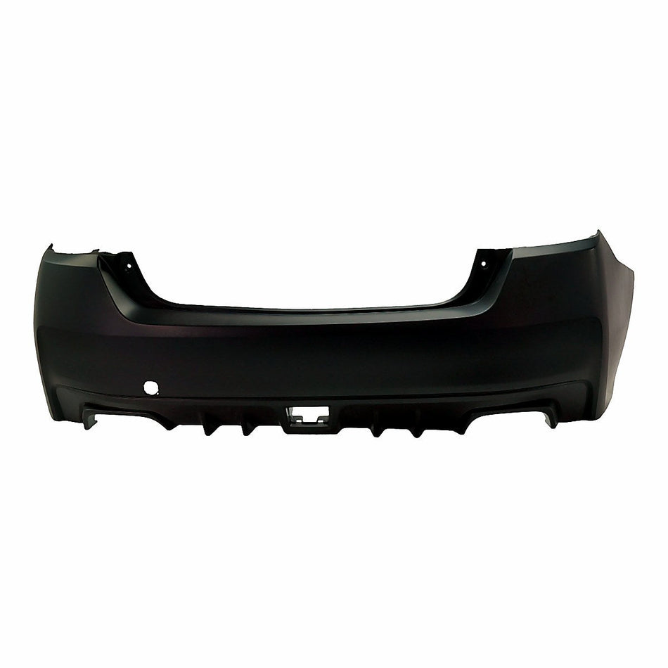 2015-2021 Subaru Wrx Bumper Rear Primed With Textured Lower Without Sensor Sdn_SU1100173