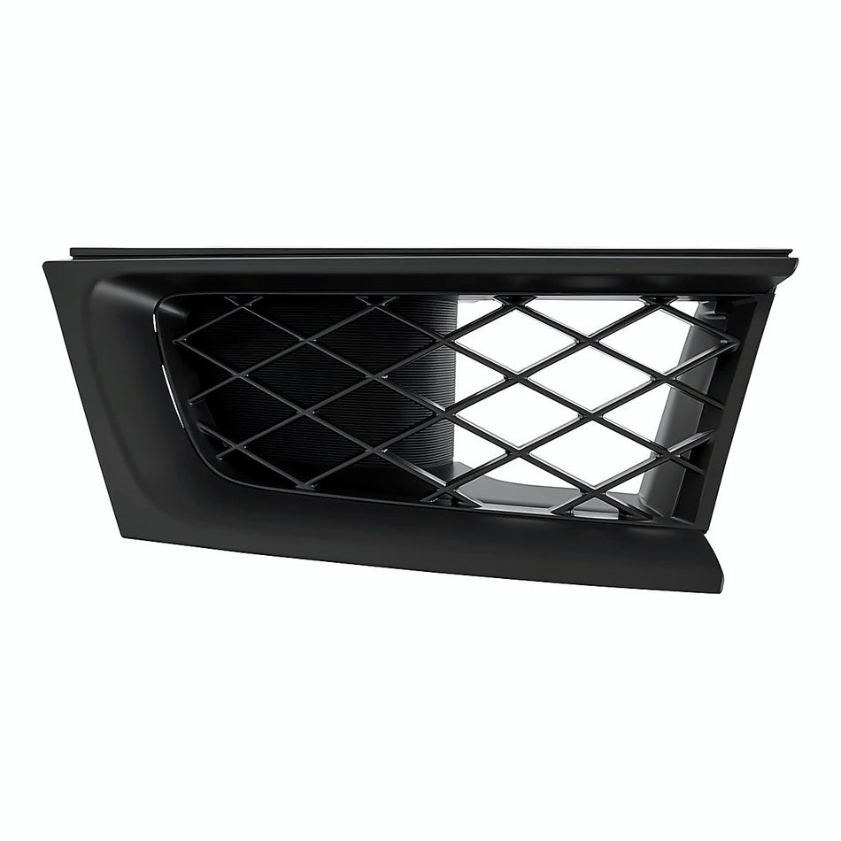 2006-2007 Subaru Impreza Grille Passenger Side Outer Matt-Black Expt Outback – Front View (SU1200134)