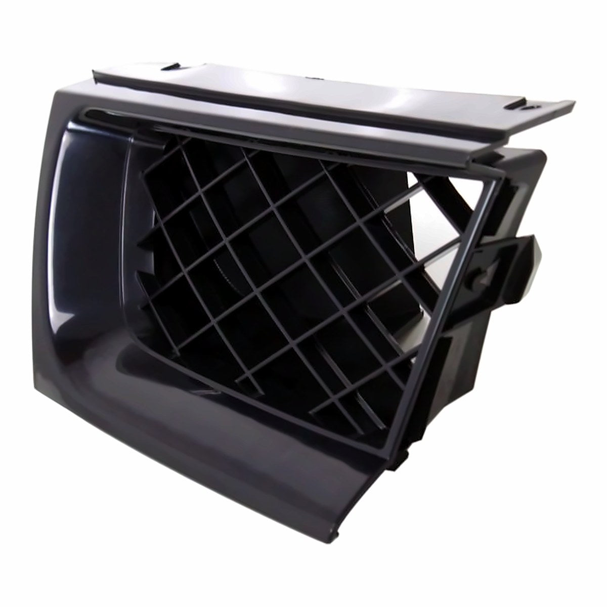 2006-2007 Subaru Impreza Grille Passenger Side Outer Matt-Black Expt Outback – Side View (SU1200134)