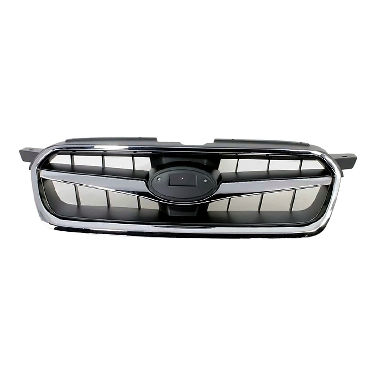2008-2009 Subaru Legacy Grille Chrome/Black – Front View (SU1200138)