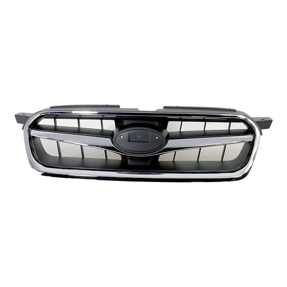 2008-2009 Subaru Legacy Grille Chrome/Black – Front View (SU1200138)