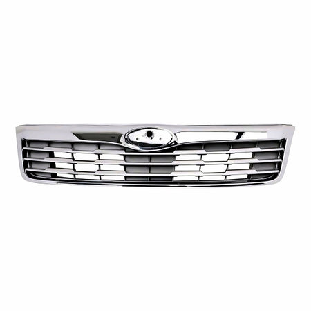 2009-2010 Subaru Forester Grille Chrome/Gray – Front View (SU1200141)
