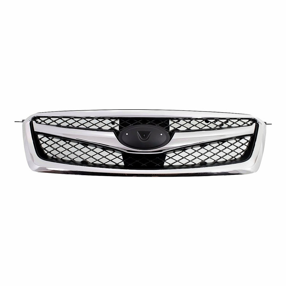 2010-2012 Subaru Legacy Grille Chrome/Black Sdn – Front View (SU1200142)