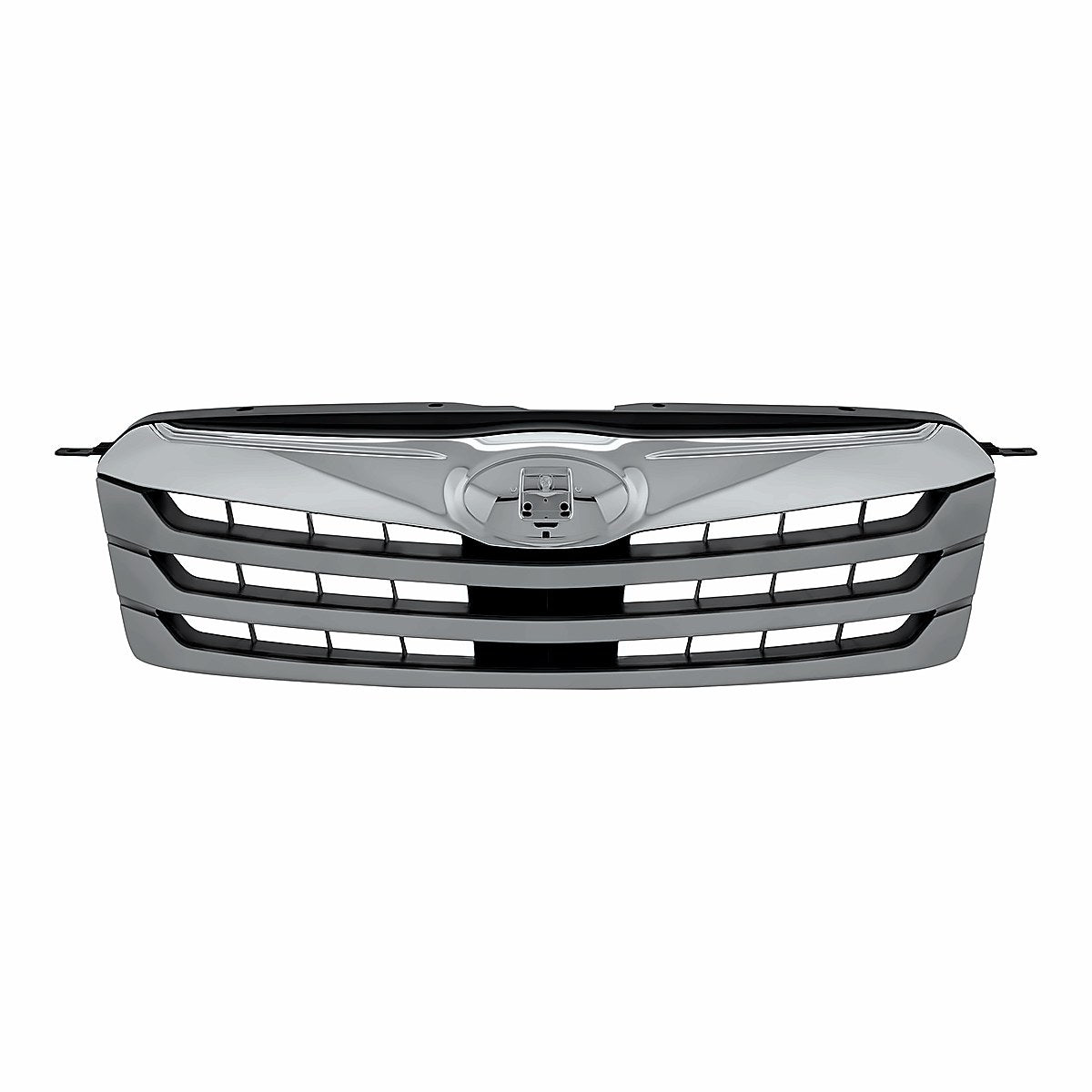 2010-2012 Subaru Outback Wagon Grille Chrome/Black – Front View (SU1200143)