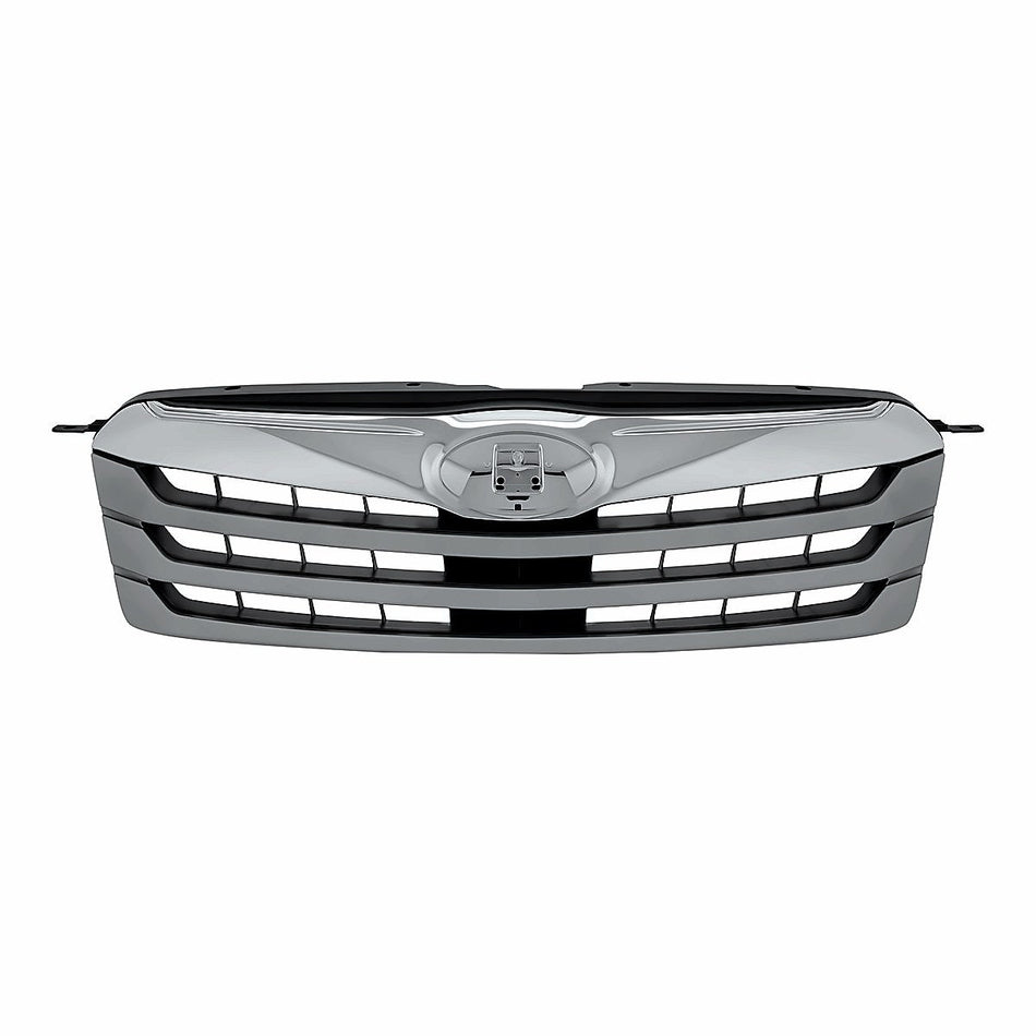 2010-2012 Subaru Outback Wagon Grille Chrome/Black – Front View (SU1200143)