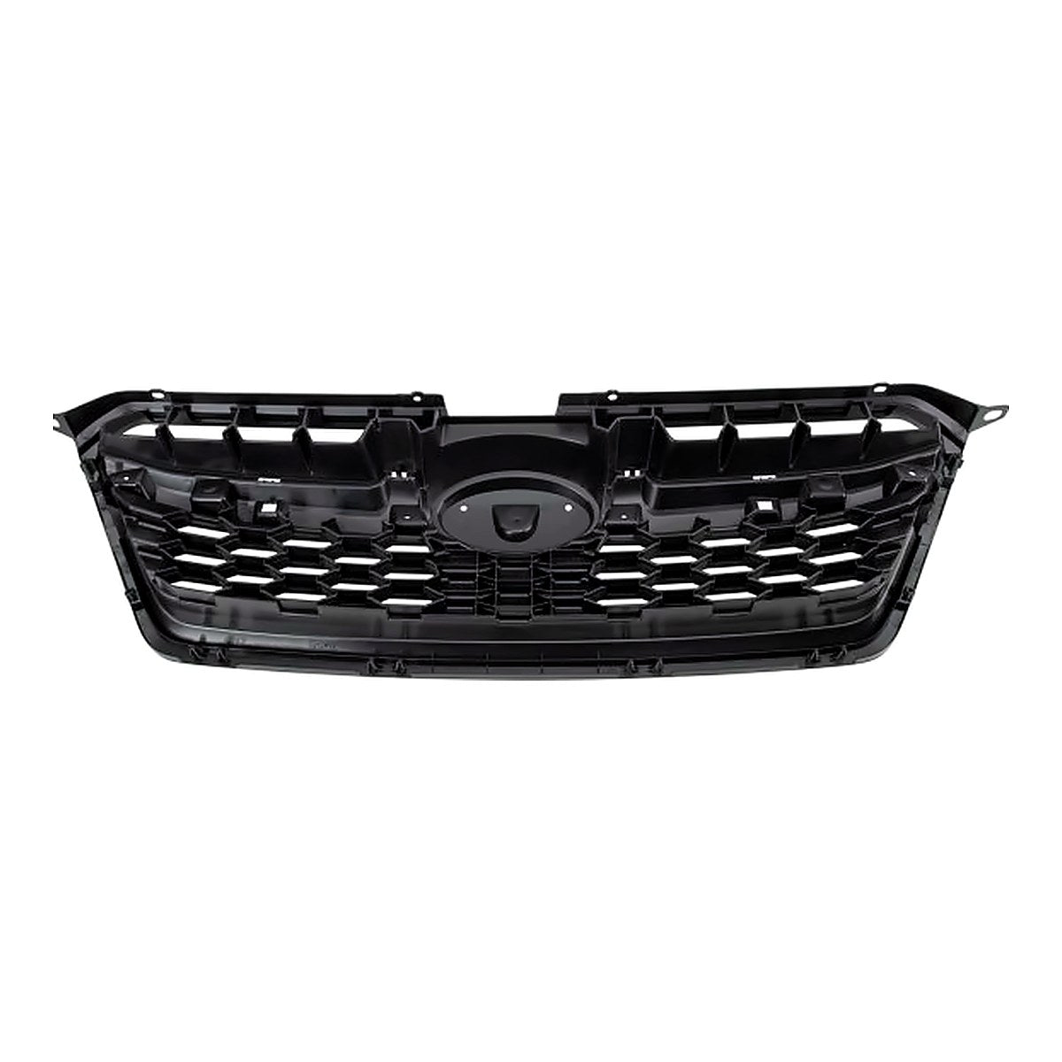2012-2014 Subaru Impreza Grille Gray With Chrome Moulding – Back View (SU1200145)