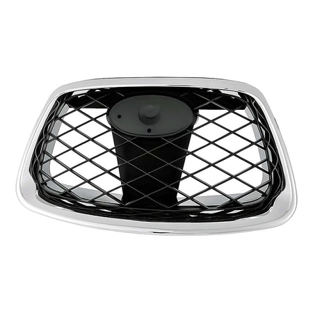 2006-2007 Subaru Impreza Grille Center Matt-Black With Chrome Mldg (Impreza/Outback) – Front View (SU1200146)