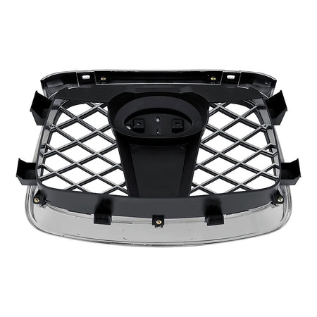 2006-2007 Subaru Impreza Grille Center Matt-Black With Chrome Mldg (Impreza/Outback) – Back View (SU1200146)