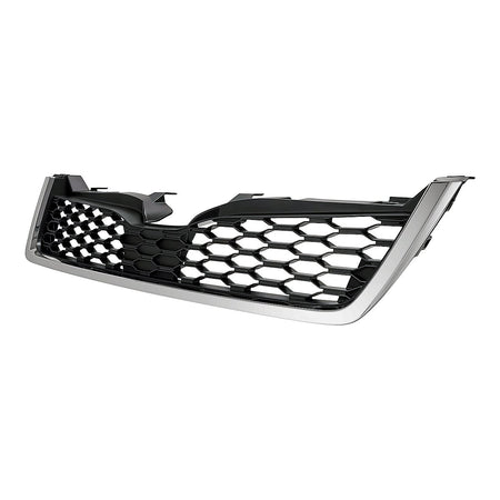 2014-2016 Subaru Forester Grille Matte Dark Gray With Chrome Mldg 2.0L Turbo (Bumper Mounted) – Side View (SU1200153)