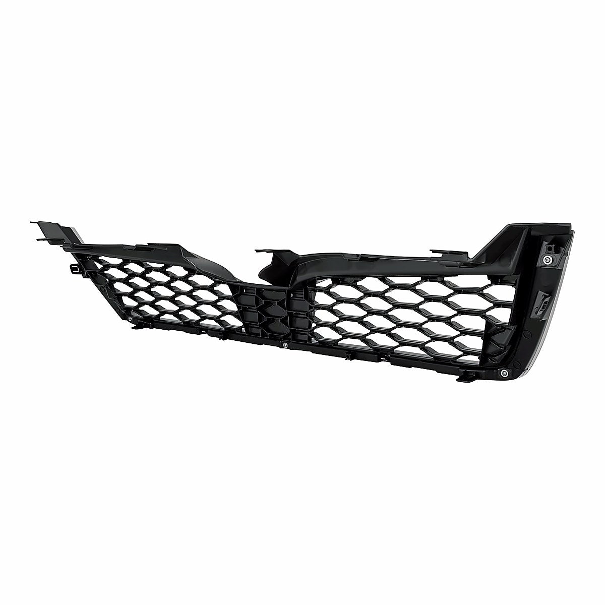 2014-2016 Subaru Forester Grille Matte Dark Gray With Chrome Mldg 2.0L Turbo (Bumper Mounted) – Back View (SU1200153)