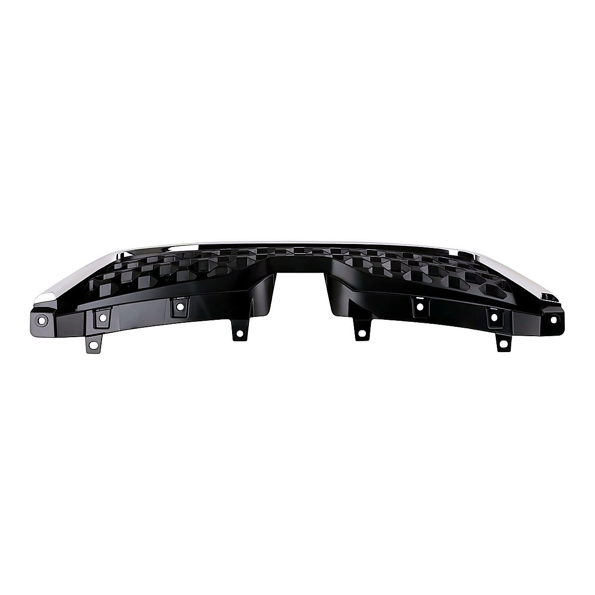 2014-2016 Subaru Forester Grille Matte Dark Gray With Chrome Mldg 2.5L (Bumper Mounted) – Side View (SU1200154)