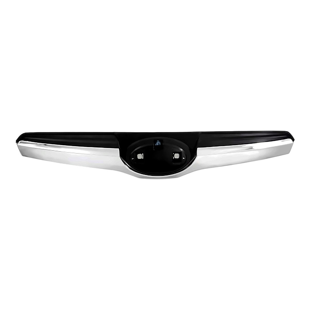 2014-2016 Subaru Forester Grille Upper Matte-Black With Chrome Mldg 2.5L (Hood Mounted) – Front View (SU1200155)