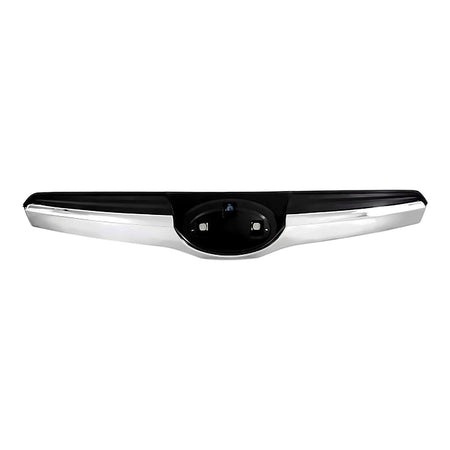 2014-2016 Subaru Forester Grille Upper Matte-Black With Chrome Mldg 2.5L (Hood Mounted) – Front View (SU1200155)