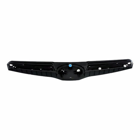 2014-2016 Subaru Forester Grille Upper Matte-Black With Chrome Mldg 2.5L (Hood Mounted) – Back View (SU1200155)