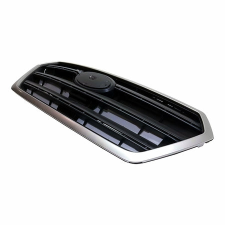 2015-2017 Subaru Legacy Grille Matte Dark Gray With Silver Gray Moulding – Side View (SU1200161)