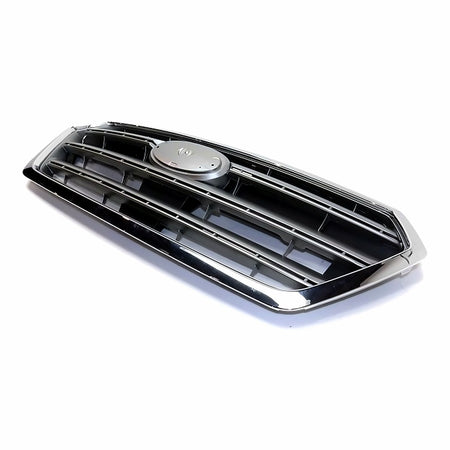 2015-2017 Subaru Legacy Grille Painted Silver Gray With Chrome Moulding – Side View (SU1200162)