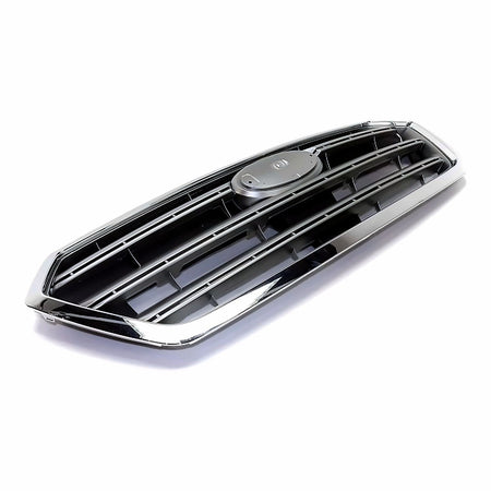 2015-2017 Subaru Legacy Grille Painted Silver Gray With Chrome Moulding – Side View (SU1200162)
