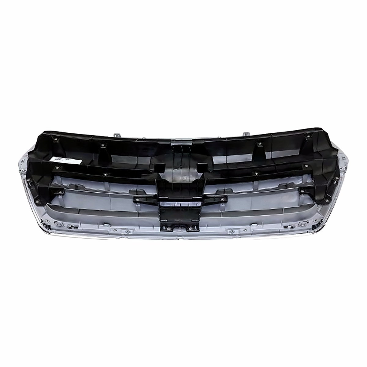 2015-2017 Subaru Legacy Grille Painted Silver Gray With Chrome Moulding – Back View (SU1200162)