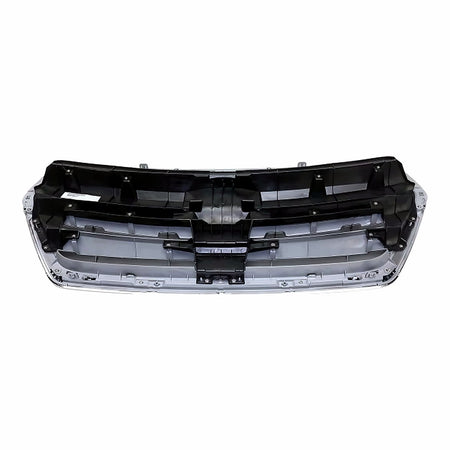 2015-2017 Subaru Legacy Grille Painted Silver Gray With Chrome Moulding – Back View (SU1200162)