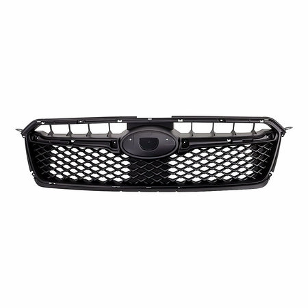 2015-2016 Subaru Impreza Grille Matte Black – Front View (SU1200163)