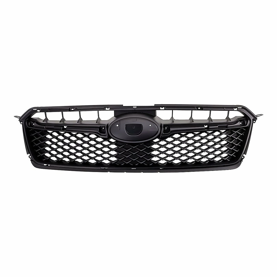 2015-2016 Subaru Impreza Grille Matte Black – Front View (SU1200163)