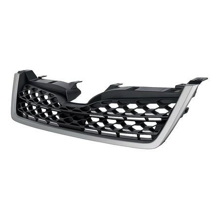 2014-2016 Subaru Forester Grille 2.5L Matte Dark Gray With Painted Gray Moulding – Side View (SU1200167)