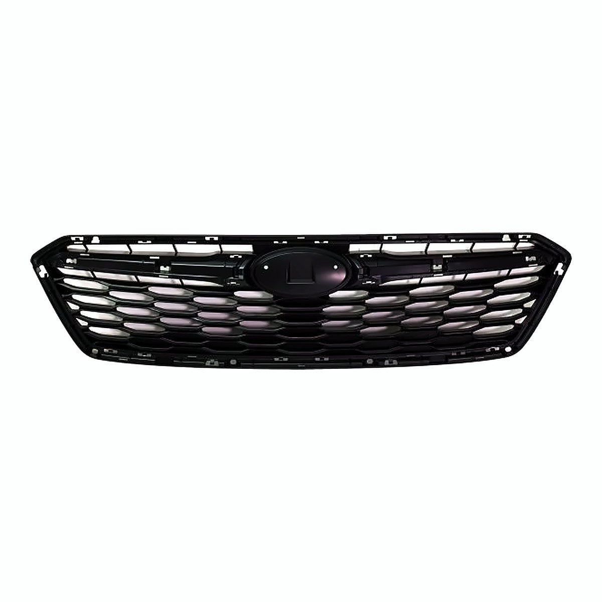 2017-2019 Subaru Impreza Grille Black Textured With Gray Frontame Sdn/Wgn – Front View (SU1200170)