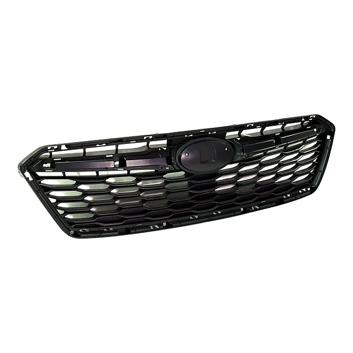 2017-2019 Subaru Impreza Grille Black Textured With Gray Frontame Sdn/Wgn – Side View (SU1200170)