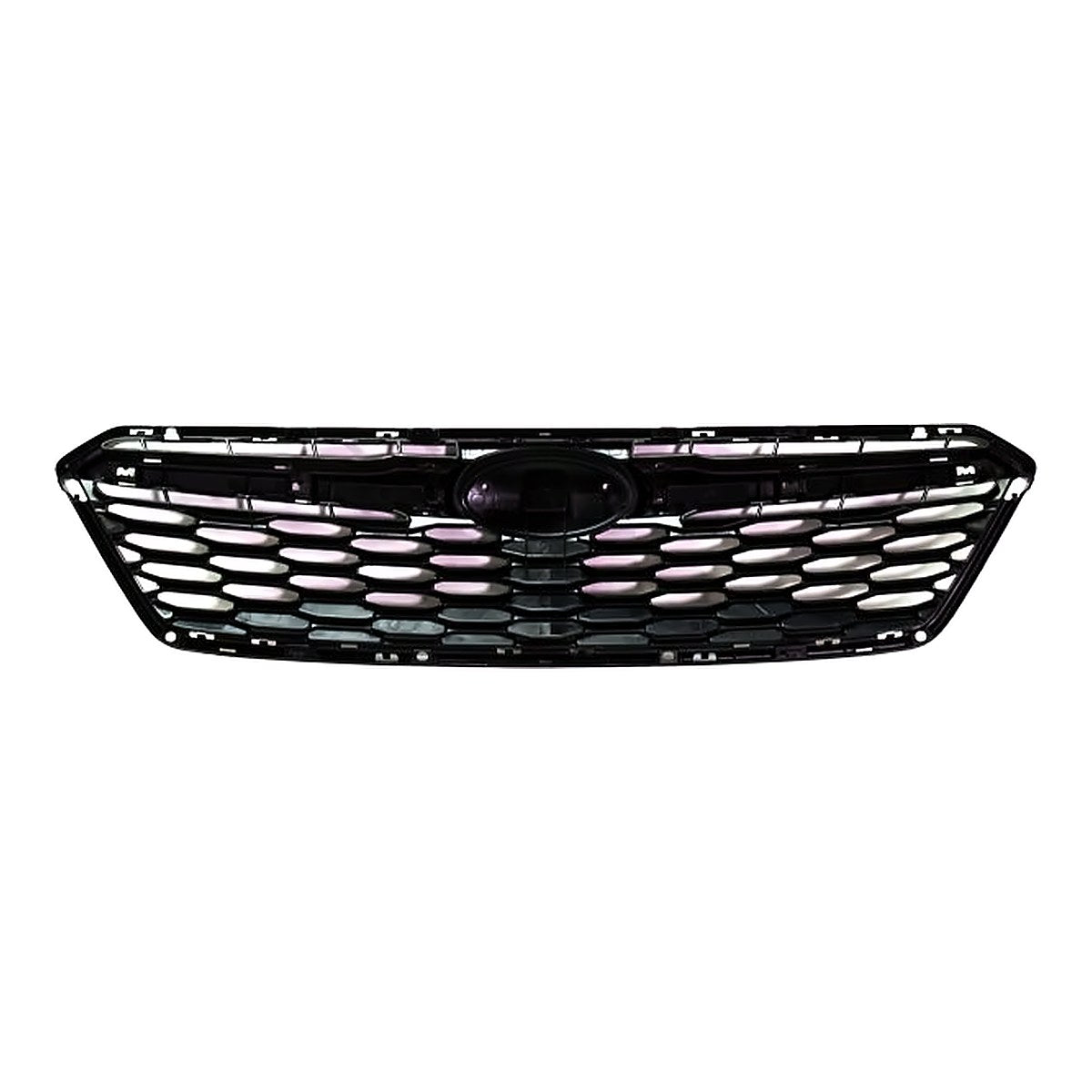 2017-2019 Subaru Impreza Grille Black Textured With Gray Frontame Sdn/Wgn – Back View (SU1200170)