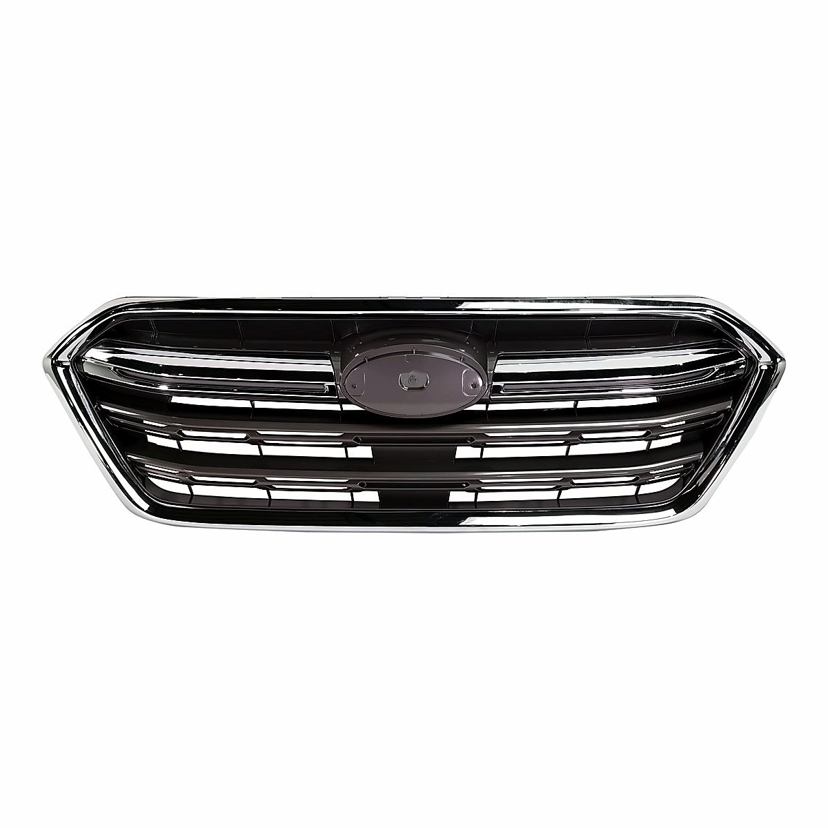 2018-2019 Subaru Outback Wagon Grille Dark Gray With Chrome Moulding/Frontame – Front View (SU1200172)