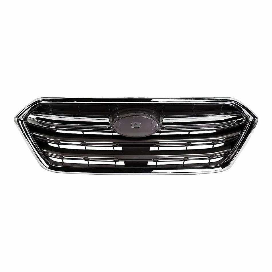 2018-2019 Subaru Outback Wagon Grille Dark Gray With Chrome Moulding/Frontame – Front View (SU1200172)