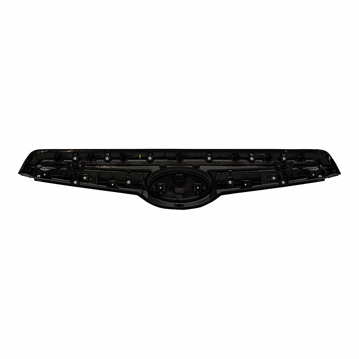 2019-2021 Subaru Forester Grille Upper (Hood Mounted) Primed Shiny Silver Base/Convenience/Premium Model – Back View (SU1200175)